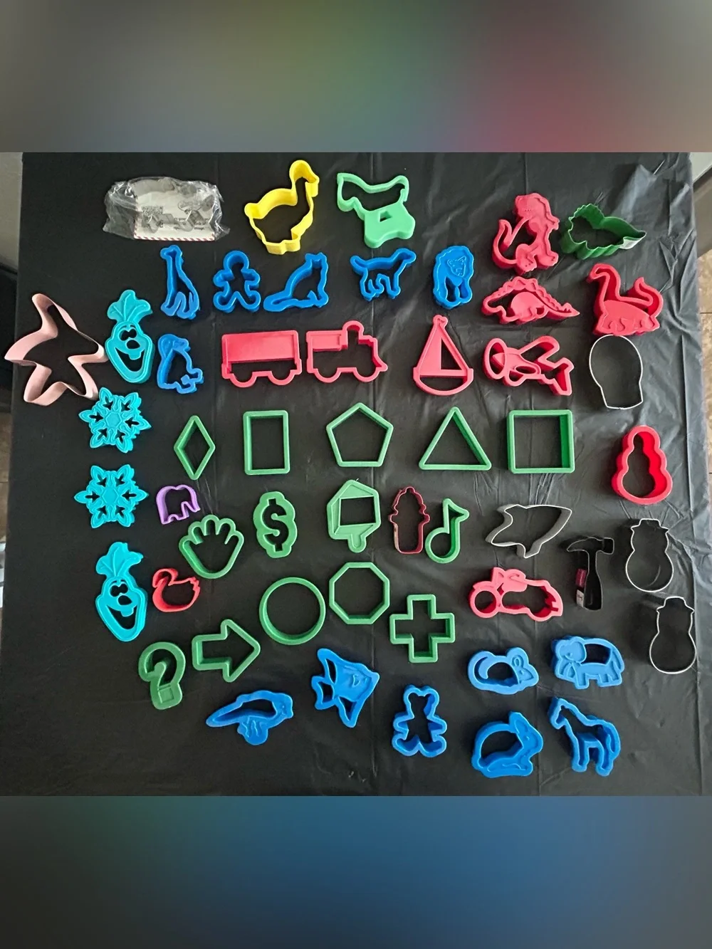 131 Assorted Cookie Cutters: ABC # Animals Holidays and Shapes — FREE Shipping